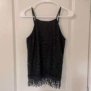 xhilaration black cami tank top